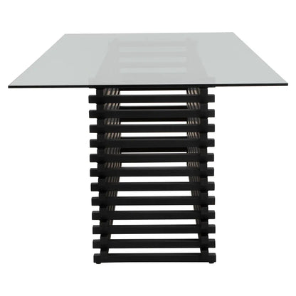 aRmanica VOGUE MATTE BLACK DINING TABLE