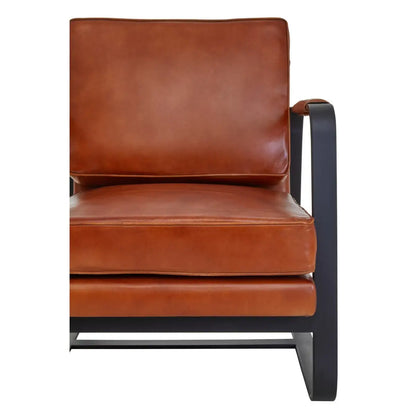 aRmanica BUFFALO TAN GENUINE LEATHER CHAVES ARMCHAIR