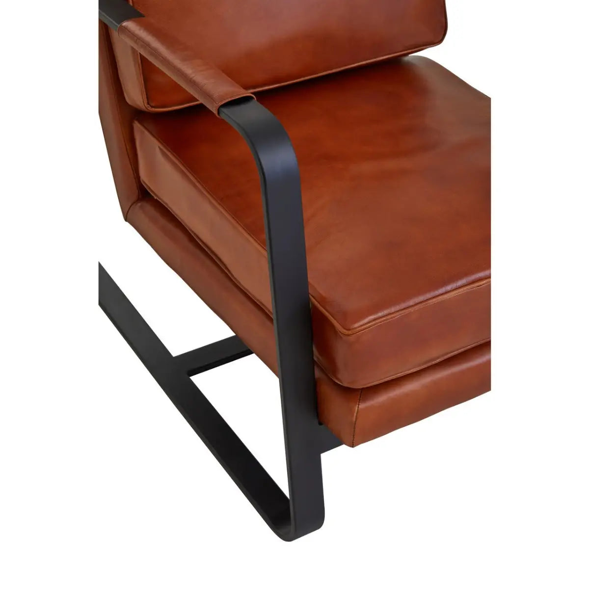 aRmanica BUFFALO TAN GENUINE LEATHER CHAVES ARMCHAIR