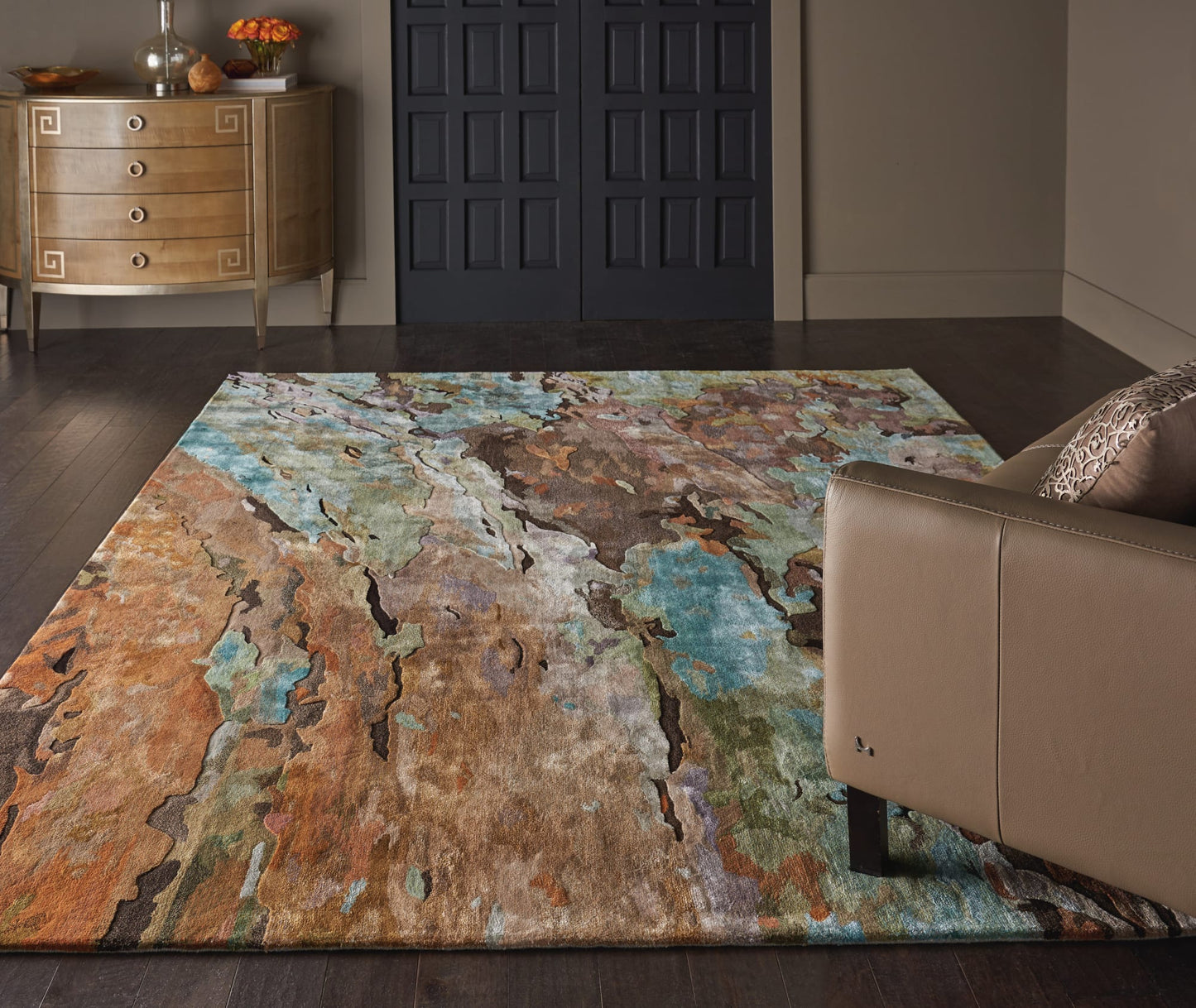 aRmanica PRISMATIC MULTI COLOUR  RUG by NOURISON