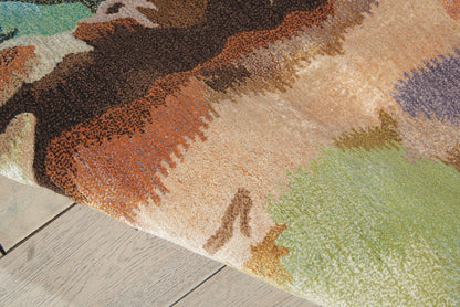 aRmanica PRISMATIC MULTI COLOUR  RUG by NOURISON