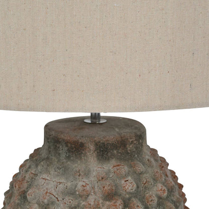 aRmanica Terracotta Table Lamp with Shade