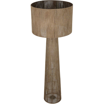 aRmanica  Jute Floor Lamp with Shade Large