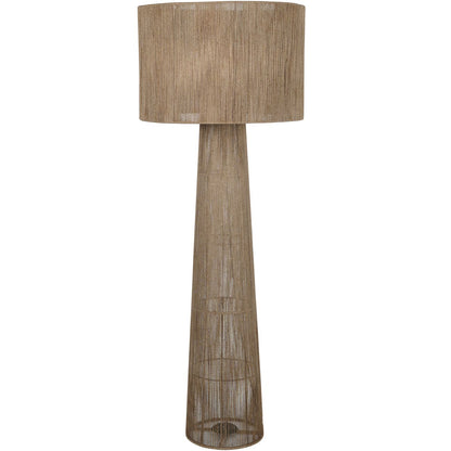 aRmanica  Jute Floor Lamp with Shade Large