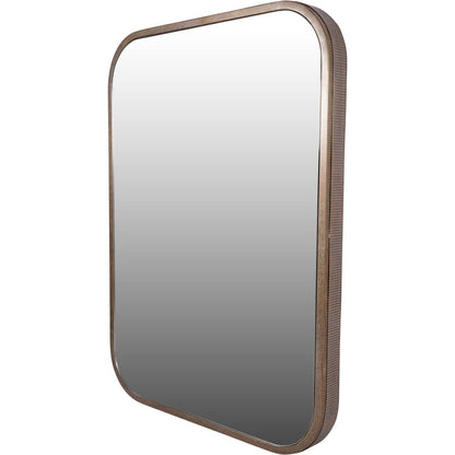 aRmanica Belvedere Aged Gold Rectangular Mirror 102x76cm