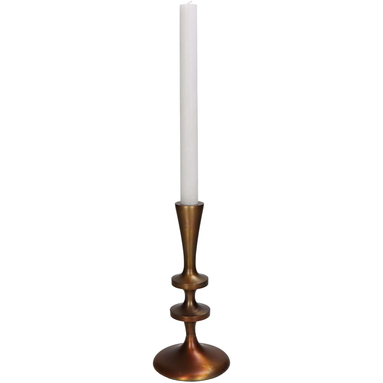 Copy of aRmanica Copper Effect Candle Stick 23cm