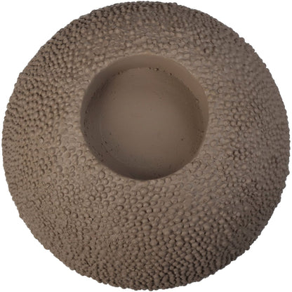 aRmanica Candle Holder Concrete Beige 15cm