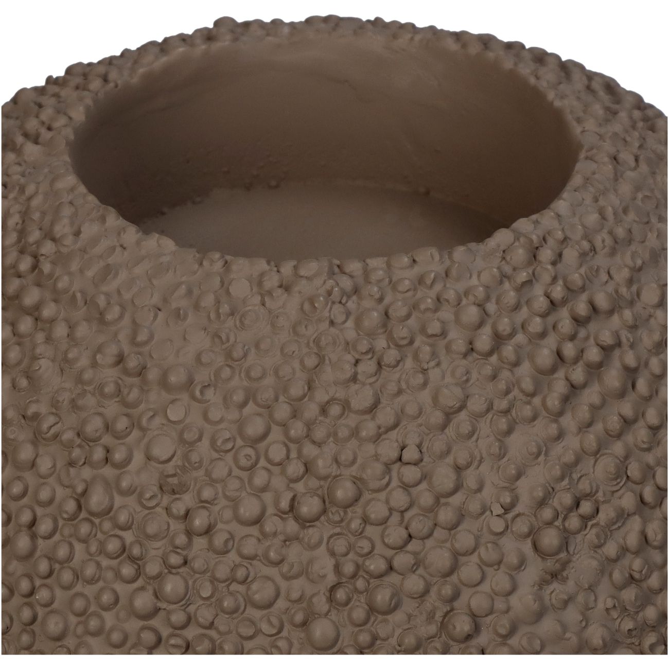 aRmanica Candle Holder Concrete Beige 15cm