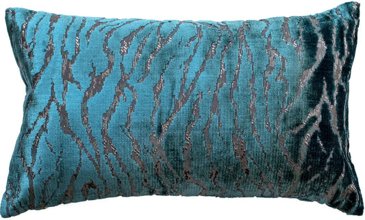 aRmanica Ritz Teal Cushion 30 x 50 cm