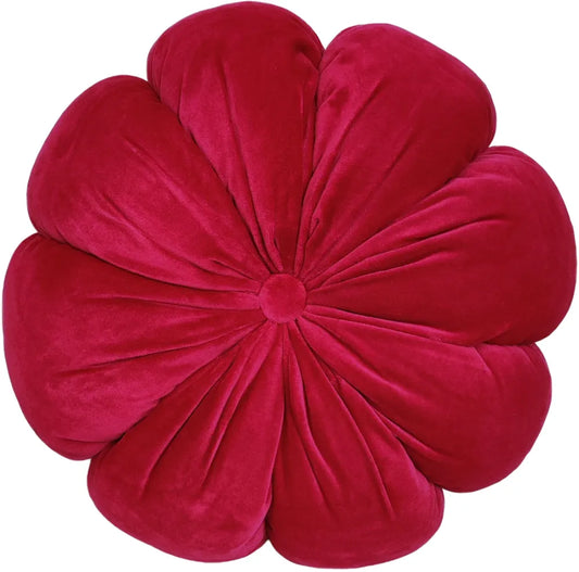 aRmanica Round Fleur Sangria Cushion 40 x 40 cm