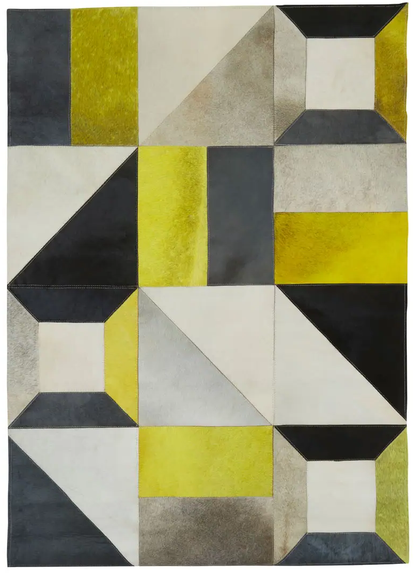 aRmanica HUDSON GEOMETRIC PATCHWORK RUG