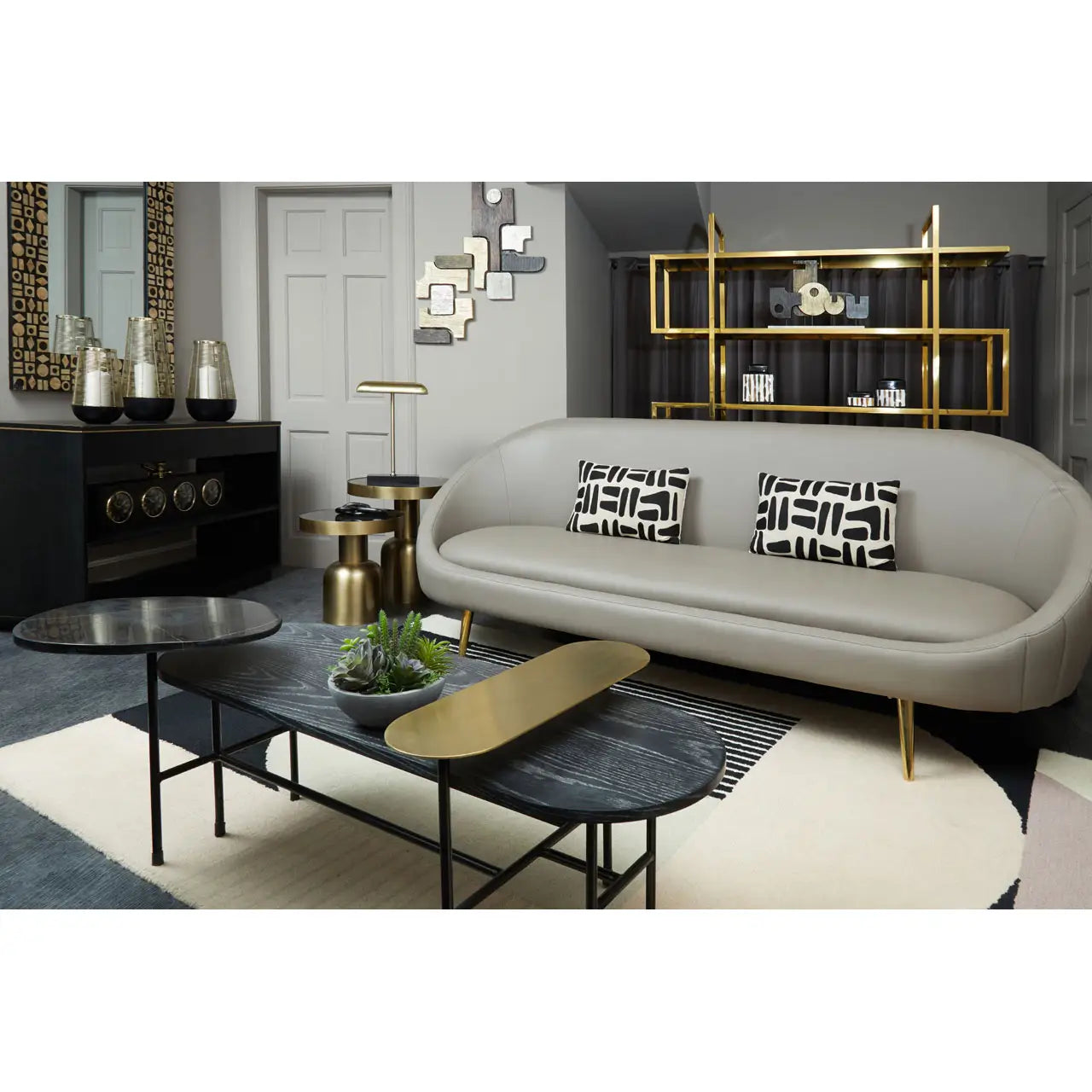 aRmanica MINK LAGANO THREE SEAT SOFA