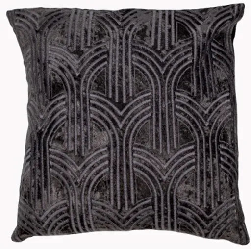 aRmanica lique Black Cushion 45  x 45 cm