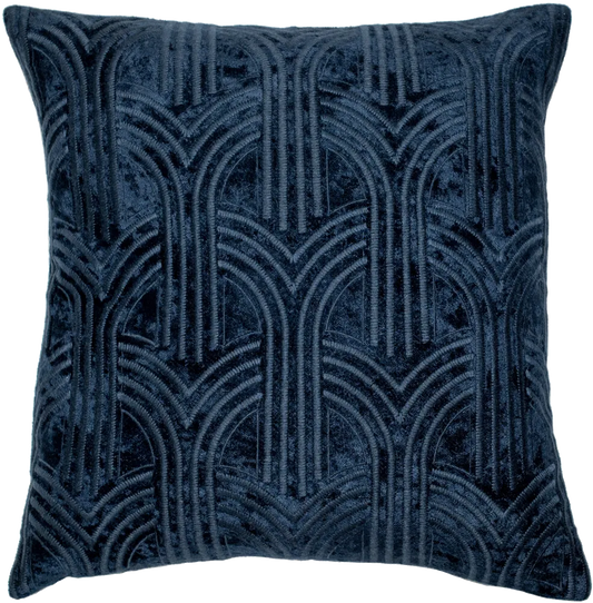 aRmanica Lalique Blue Cushion 45 x 45 cm