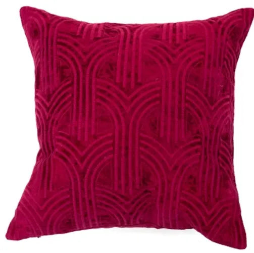 aRmanica Lalique Fuschia Cushion 45 x 45 cm