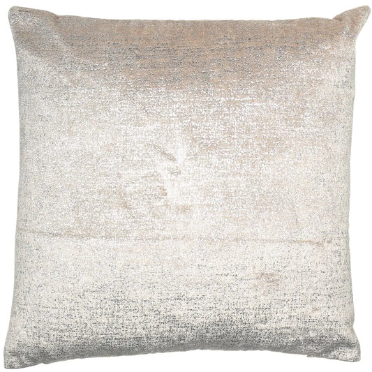 aRmanica Metallica Silver Cushion