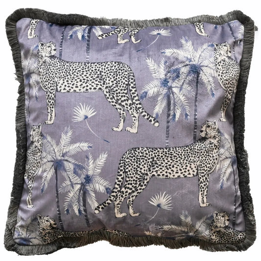 aRmanica Irva Grey Cushion 45  x 45 cm