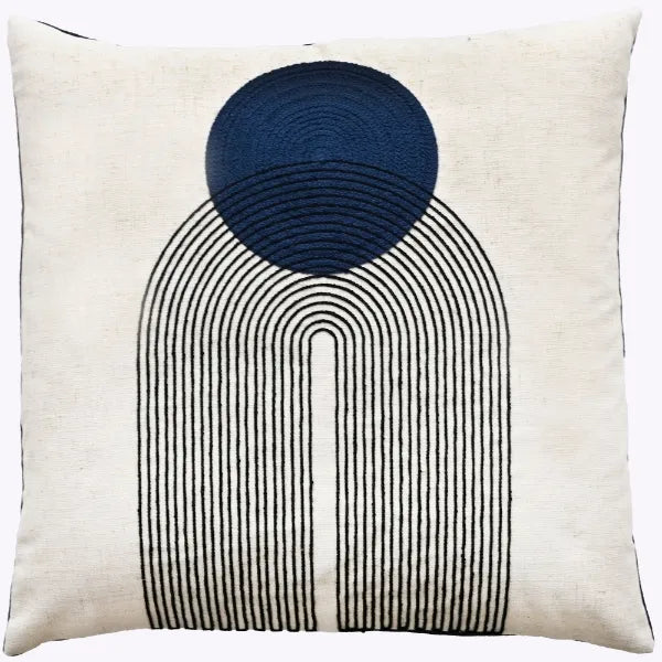 aRmanica Saloni Navy Cushion 45  x 45 cm