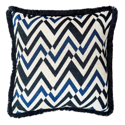 aRmanica Soma Navy Cushion 45  x 45 cm